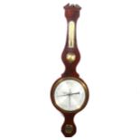 Victorian mahogany barometer