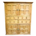 PIne pantry cupboard