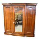 Victorian mahogany wardrobe