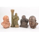 Churchill interest; busts