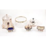 Collection of silver plated wares