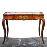 19th Century French walnut and marquetry desk
