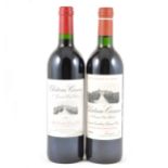 Ch Canon, Saint-Emilion, 1er Grand Cru, 1996 (4 bottles) and 1988 (1 bottle)