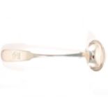 Scottish Minor Guild: A George IV silver sauce ladle, Arbroath circa 1830