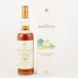 Macallan, 10 year old, single Speyside malt Scotch whisky, 1990s bottling