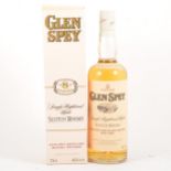 Glen Spey, 8 year old, single Speyside malt Scotch whisky, 1980s bottling