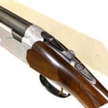 Beretta double-barrel over-and-under 12-bore shotgun,