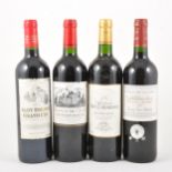 Twelve bottles of assorted French red wine