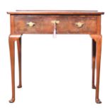 George III mahogany side table