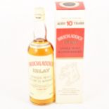 Bruichladdich, 10 year old, single Islay malt Scotch whisky, early 1980s bottling