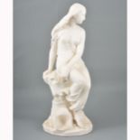 Minton parian statue, Miranda