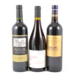 A selection of French red table wines from Berry Bros and Fortnum & Mason