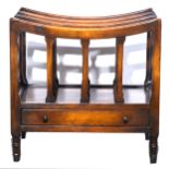 Reproduction mahogany canterbury