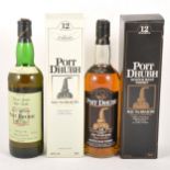 Poit Dhubh, 12 year old, single Islay malt Scotch whisky, late 1980s and early 1990s bottling