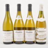 Berry Brothers & Rudd, Chablis, 2016, Sancerre 2017, and 1995