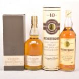 Two early 10 year old single Lowland malt whiskies - Auchentoshan and Glenkinchie