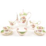 A Paragon China tea and coffee set, Rockingham pattern