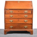 Victorian mahogany bureau