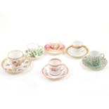 Collection of cups and saucers