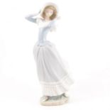 A large Lladro figure, 'Spring Breeze', model No. 4936