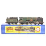 A Hornby Dublo 4-6-2 BR Locomotive "Barnstaple" and tender, boxed.