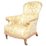 Victorian easy chair.