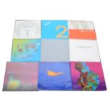New Order / Electronic ; Seventeen 12" single, and a 7" single records etc