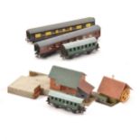 HO and OO gauge model railways; a collection to include four locomotives, selection of passenger
