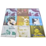 The Smiths; Nine vinyl LP and 12" EP records