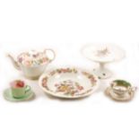 A quantity of tea and dinnerwares, to include Royal Albert and Queen's fine bone china