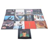 Thirteen LP vinyl records; including, Marc and the Mambas - Untitled, The Mock Turtles etc