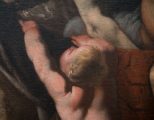 BACCANALE CON SILENO EBBRO E PUTTI, 1640-1645 CA. - Image 9 of 16