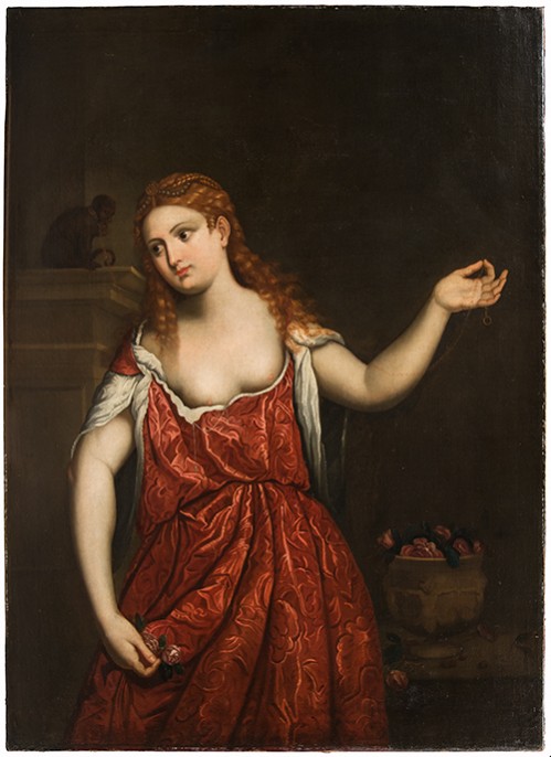 GIOVANE DONNA CON SCIMMIETTA. ALLEGOIA DEL DESIDERIO AMOROSO