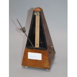 A 19th century French metronome height 23cm