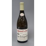 Three bottles of Chateauneuf du Pape, 2008, Domaine du Vieux Telegraphe, Pape La Crau, blanc