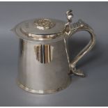 A modern 17th century style 'Limited Edition Treasure of Goldsmiths Hall' silver tankard, Wakely &