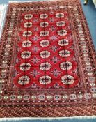 A Bokhara rug 180 x 127cm