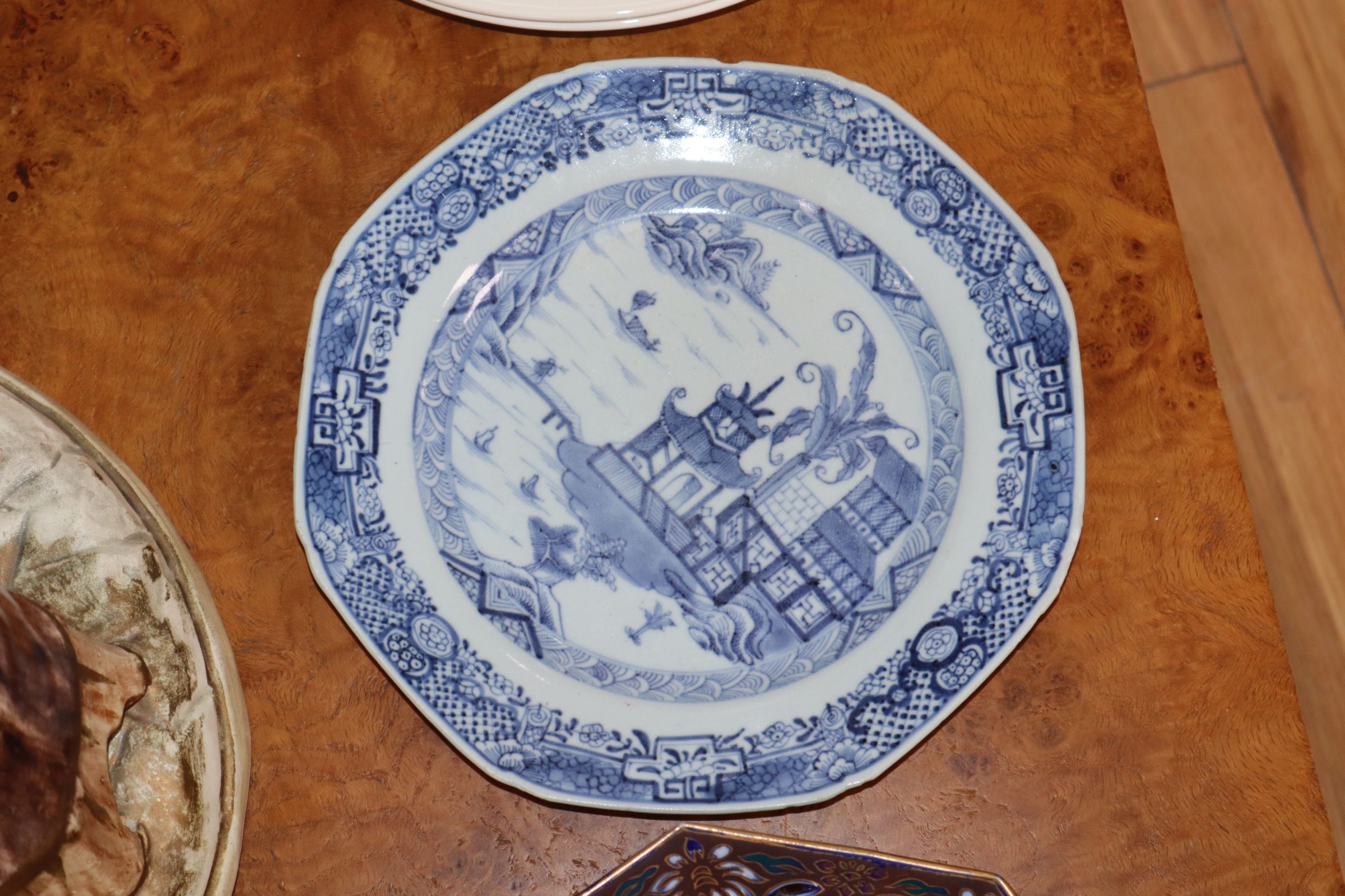 A quantity of Chinese blue and white ceramics, etc. - Image 7 of 11