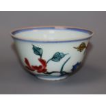 A Chinese wucai bowl, Chenghua mark diameter 9cm