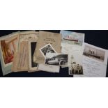 A quantity of Cunard R.M.S Queen Mary and Omer ephemera