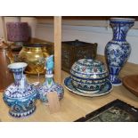 Five pieces of Persian ceramics