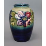 A Moorcroft 'clematis' ovoid vase height 24cm