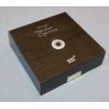 A Mont Blanc Nicholas Copernicus limited edition box and outer packaging (467 of 888), pen not