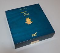 A Mont Blanc Alexander Von Humboldt limited edition box and outer packaging (67 of 888), pen not