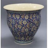 A Persian style jardiniere height 39cm