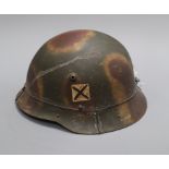 A Hungarian WWII steel helmet