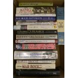 A collection of works relating to British Military history and WWI related poetry (30 books, in 2