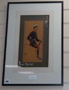 Charles Johnson Payne - Snaffles, gouache, 'The Provost Marshal' - 2nd Queens Bays, signed, 36 x