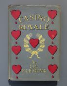 Fleming, Ian - Casino Royale, 3rd impression (4), 5-218pp, including half title, dj, cr. 8vo, Cape