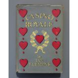 Fleming, Ian - Casino Royale, 3rd impression (4), 5-218pp, including half title, dj, cr. 8vo, Cape